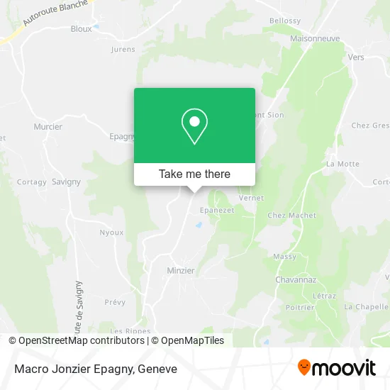 Macro Jonzier Epagny map