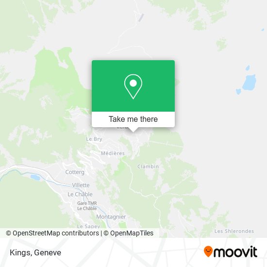 Kings map
