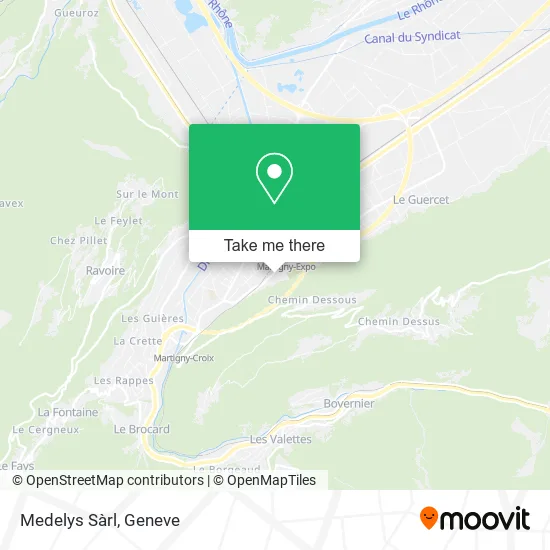 Medelys Sàrl map