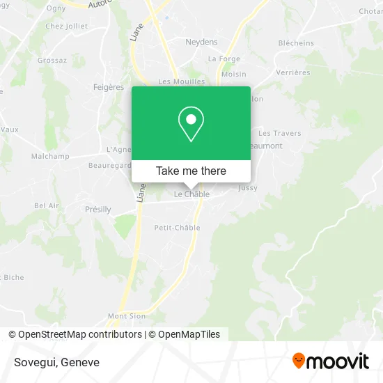 Sovegui map