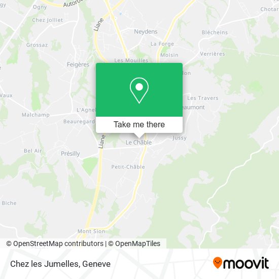Chez les Jumelles map