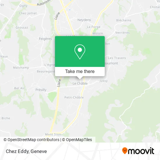 Chez Eddy map
