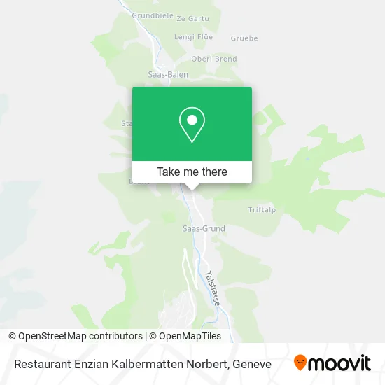 Restaurant Enzian Kalbermatten Norbert map