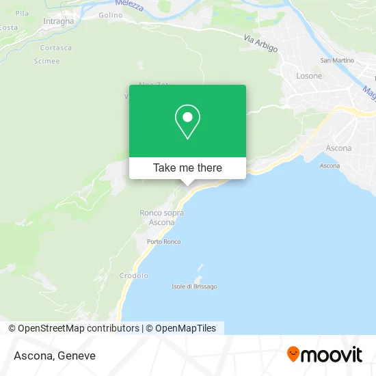 Ascona map