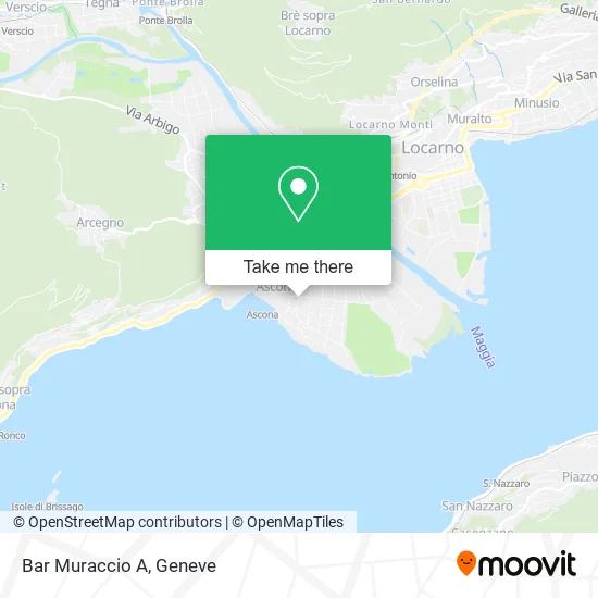 Bar Muraccio A map
