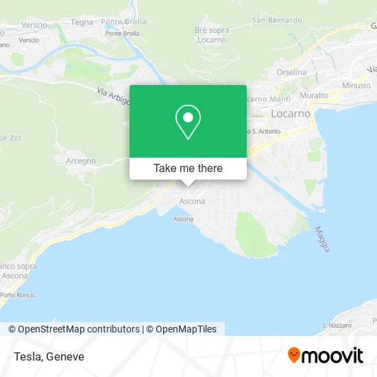 Tesla map