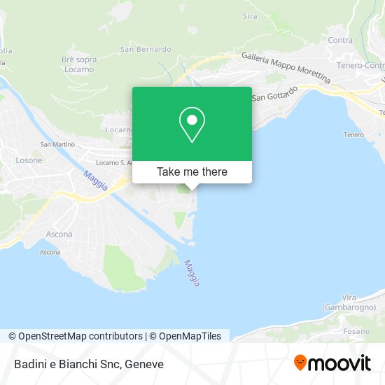Badini e Bianchi Snc map
