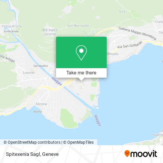 Spitexenia Sagl map