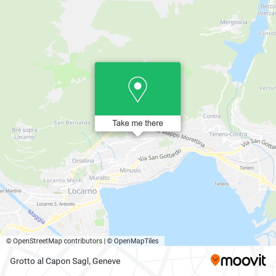 Grotto al Capon Sagl map
