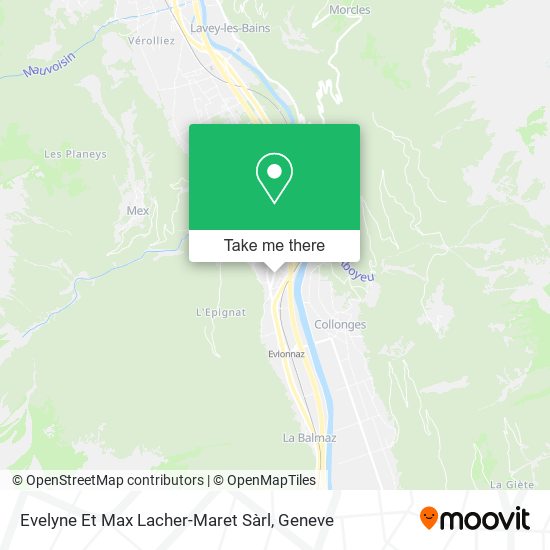 Evelyne Et Max Lacher-Maret Sàrl map