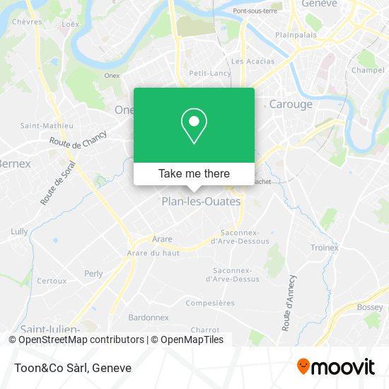 Toon&Co Sàrl map