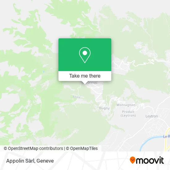 Appolin Sàrl map