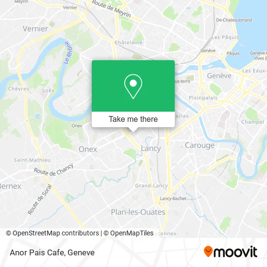 Anor Pais Cafe map