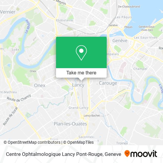 Centre Ophtalmologique Lancy Pont-Rouge map
