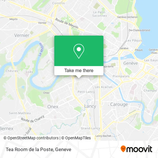 Tea Room de la Poste map