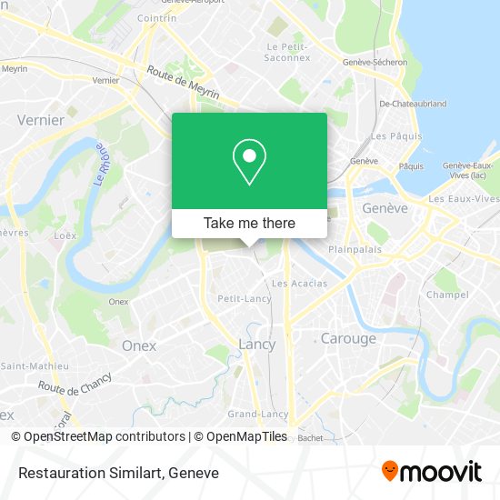 Restauration Similart map
