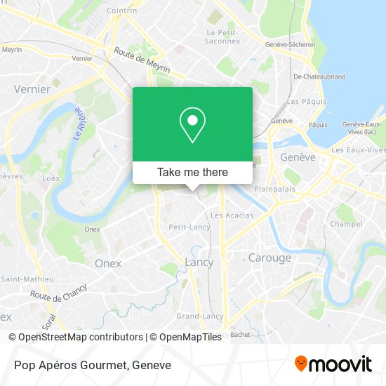 Pop Apéros Gourmet map
