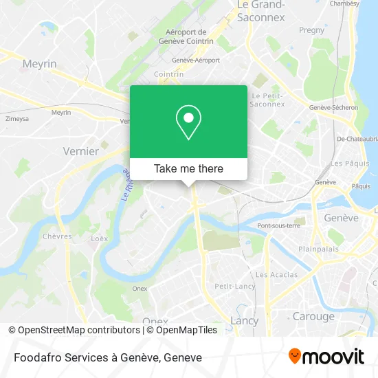 Foodafro Services à Genève map