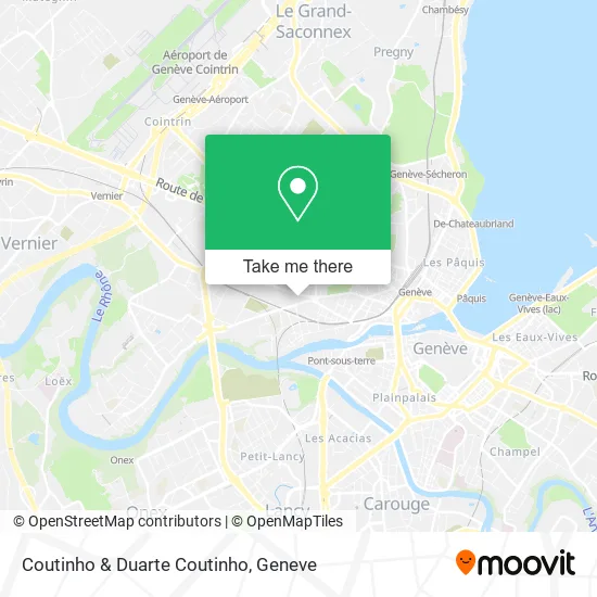 Coutinho & Duarte Coutinho map