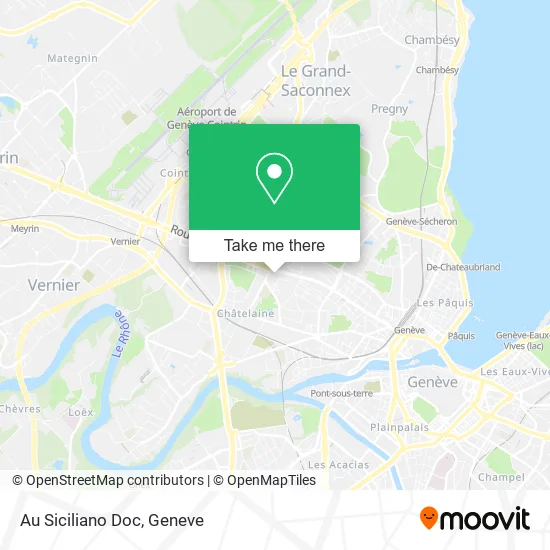 Au Siciliano Doc map