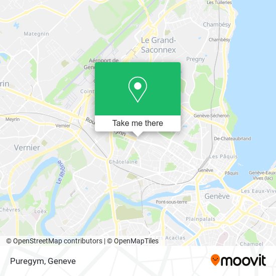 Puregym map