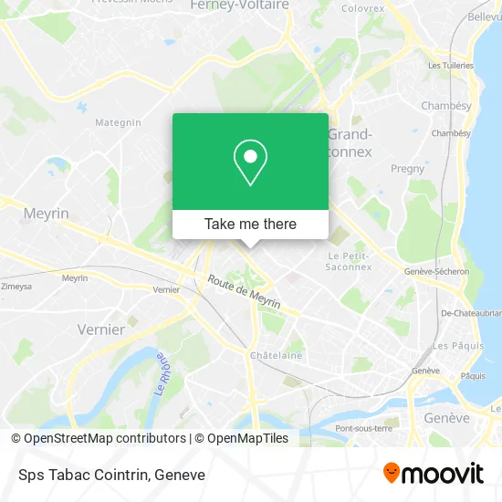 Sps Tabac Cointrin map