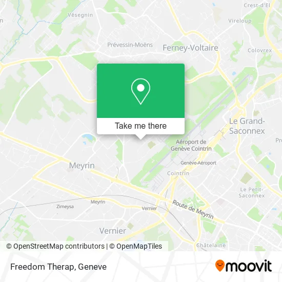 Freedom Therap map