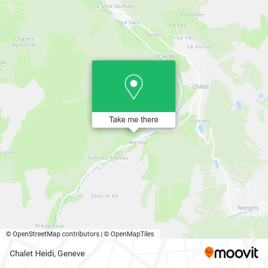Chalet Heidi plan