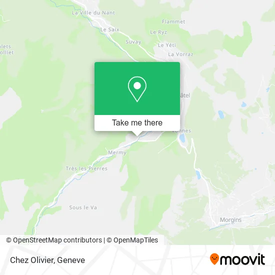Chez Olivier plan