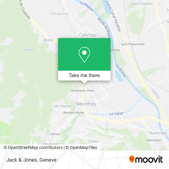 Jack & Jones map