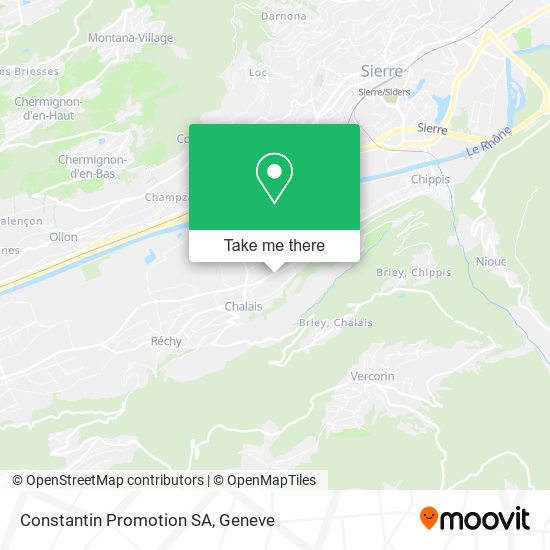 Constantin Promotion SA map