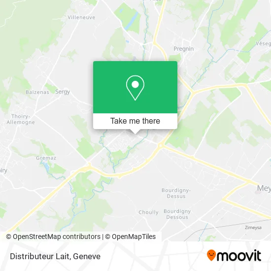 Distributeur Lait map