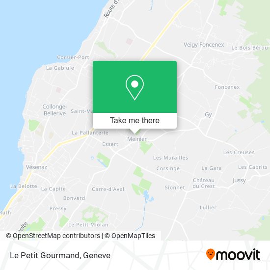 Le Petit Gourmand map