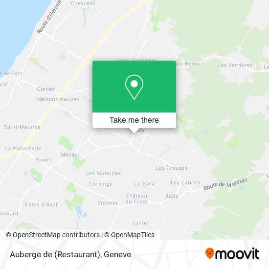 Auberge de (Restaurant) map