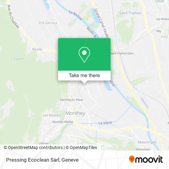 Pressing Ecoclean Sàrl map