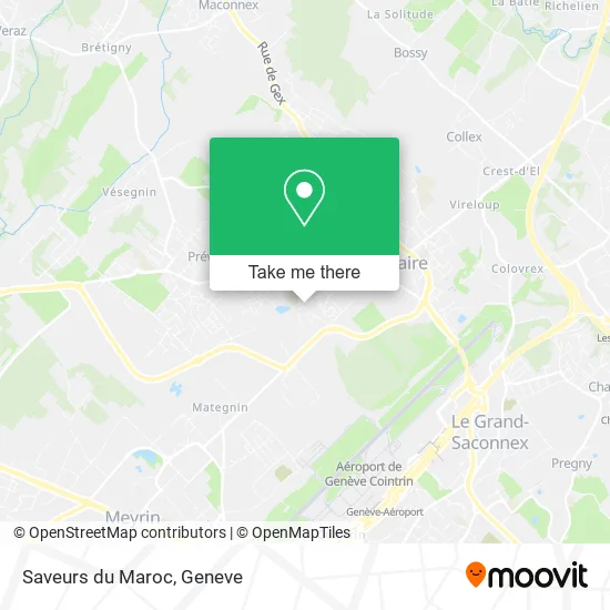 Saveurs du Maroc plan