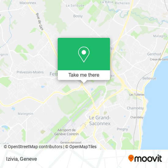 Izivia map
