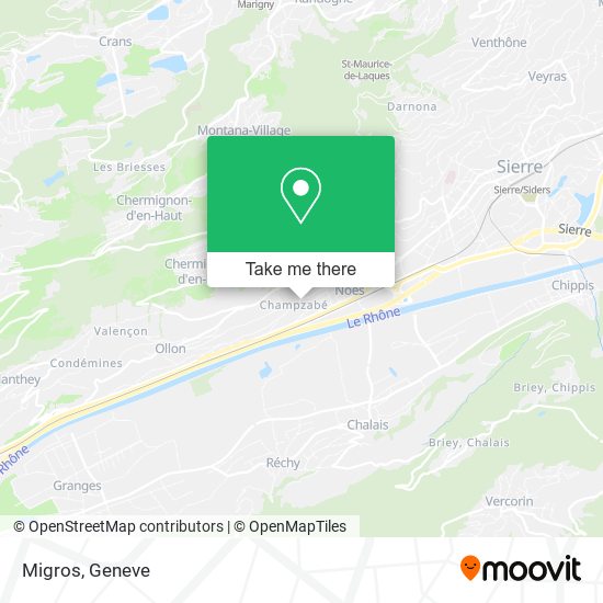 Migros map