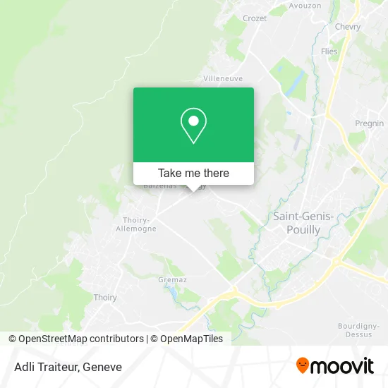 Adli Traiteur map