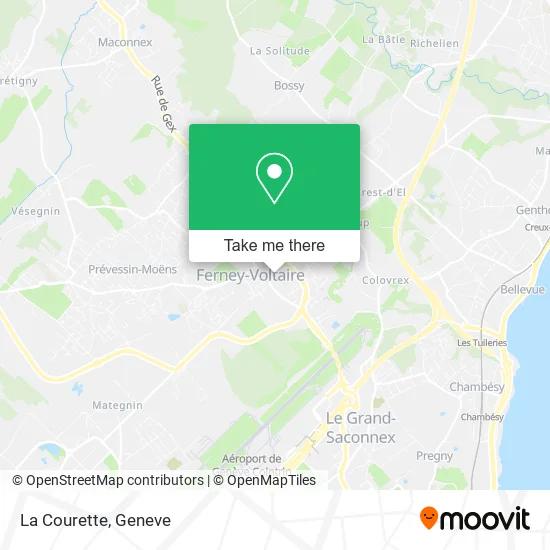 La Courette plan