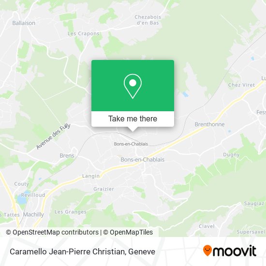 Caramello Jean-Pierre Christian map