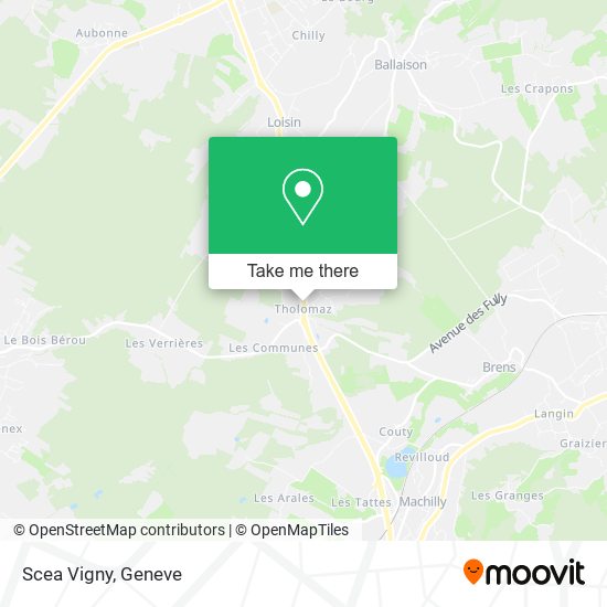Scea Vigny map