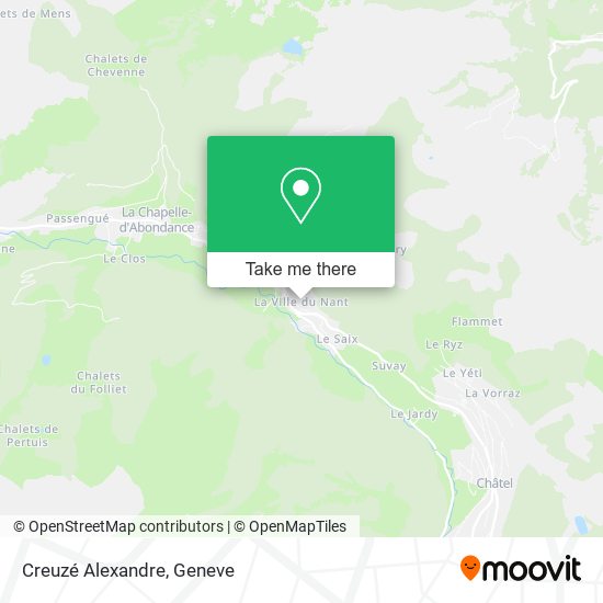 Creuzé Alexandre map