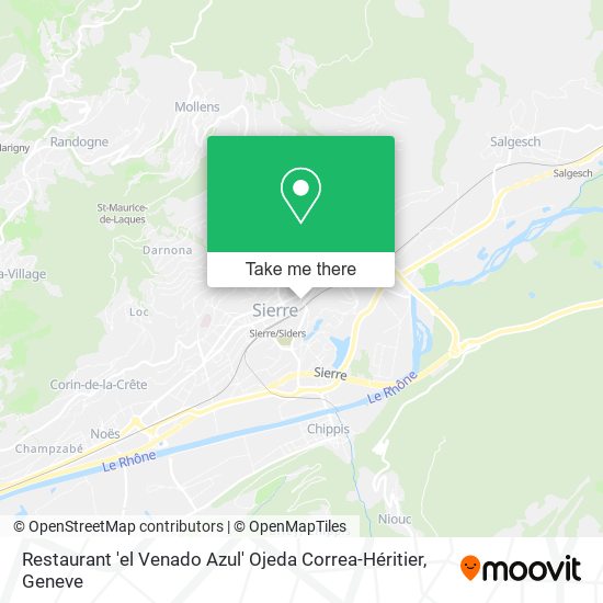 Restaurant 'el Venado Azul' Ojeda Correa-Héritier map