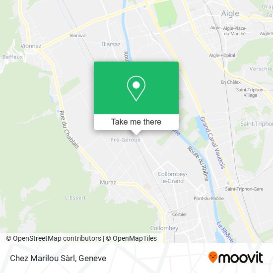 Chez Marilou Sàrl map