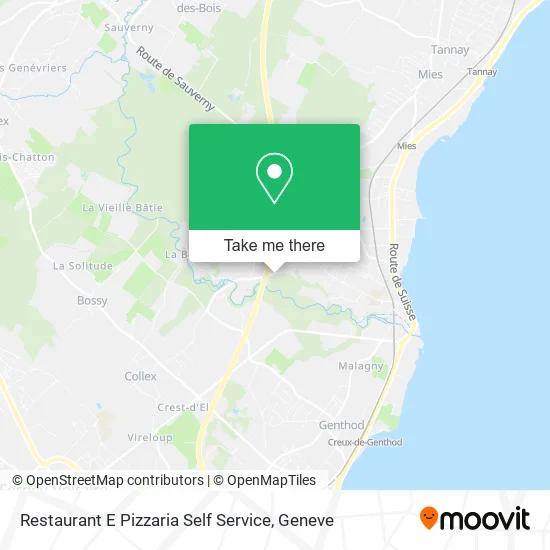 Restaurant E Pizzaria Self Service map