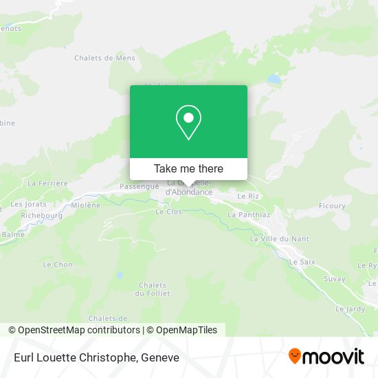Eurl Louette Christophe map