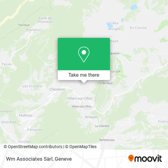 Wm Associates Sàrl map