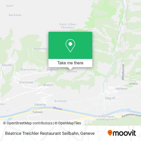 Béatrice Treichler Restaurant Seilbahn map