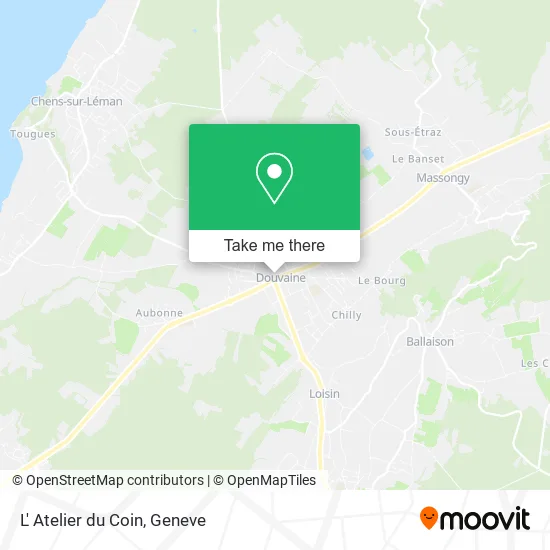 L' Atelier du Coin map